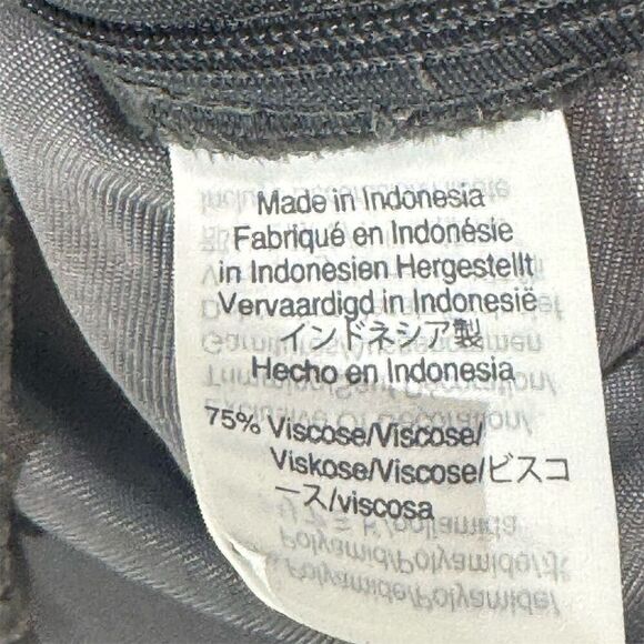 Madewell Crushed Velvet Button-Front Top Sz 4 Gray Puff Sleeve Cottagecore - Picture 6 of 7